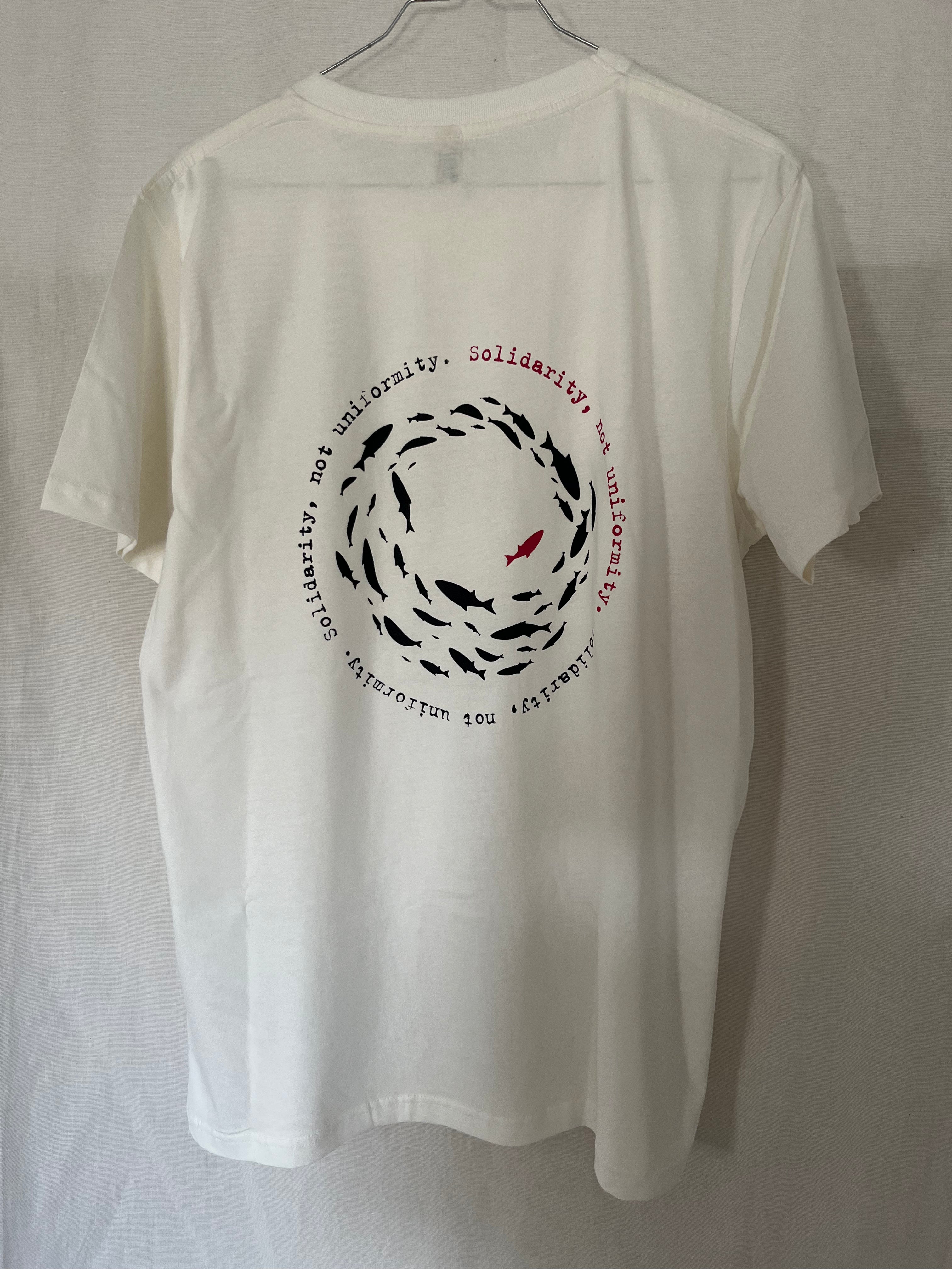 T-shirt Fischschwarm