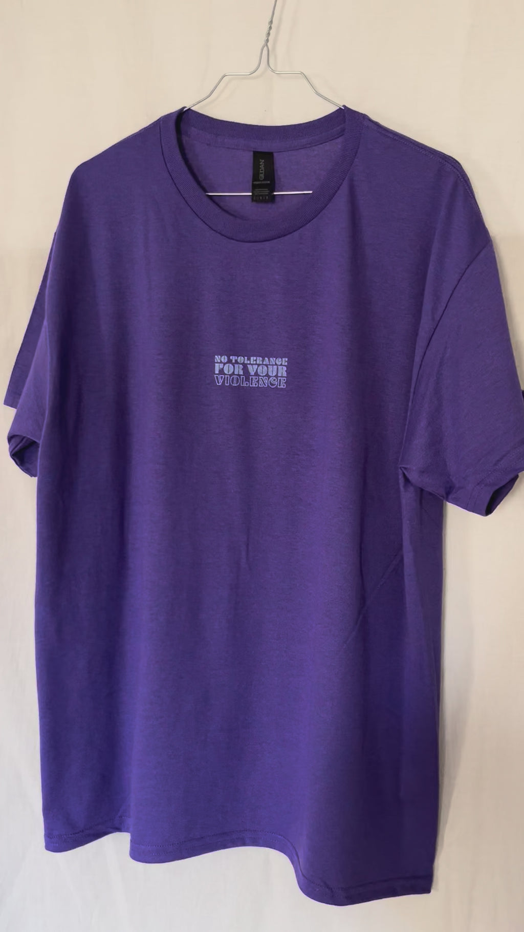 T-Shirt - No Tolerance for your violence